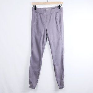 Lou & Grey Ponte Leggings Athleisure Jogger Yoga Pants Zip Leg, Mauve, Women S